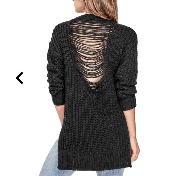 Linza Destroyed Sweater - Picture 3 of 3